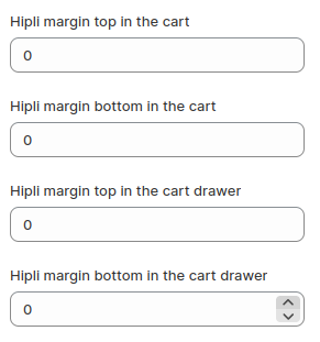 Marge setting